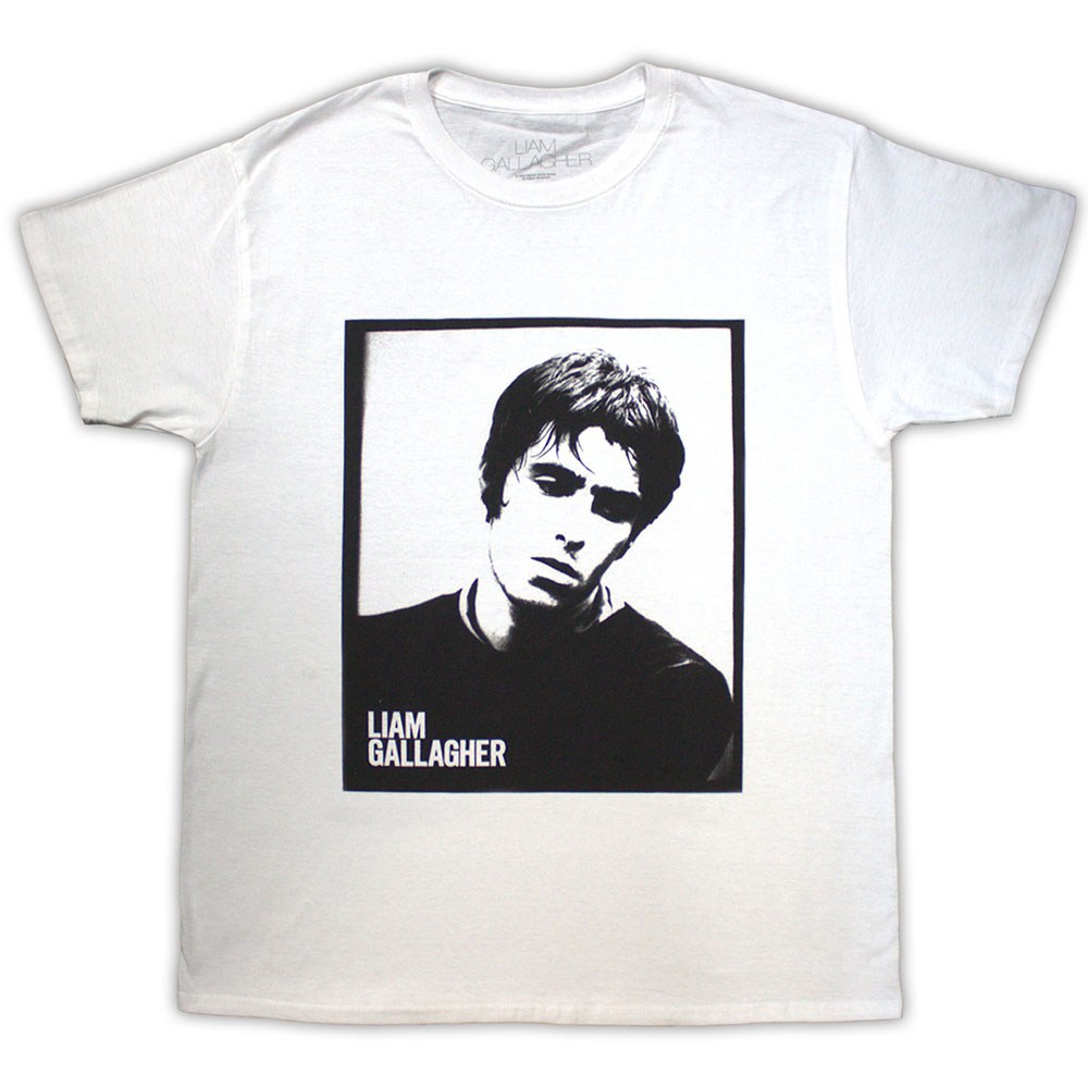 Liam Gallagher - Framed Photo Tshirt Homme - Blanc